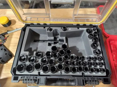 DeWALT Tough System 2.0 Insert for Atomic Impact DCF923 + Casoman 49pc Socket Set